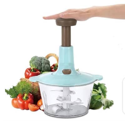 Vegetables chopper blue 50 ml stain less steel