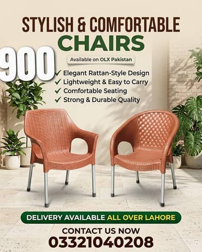 Charis | Plastic Chair | Dining Chair | Set of Chair | Boss Chairs