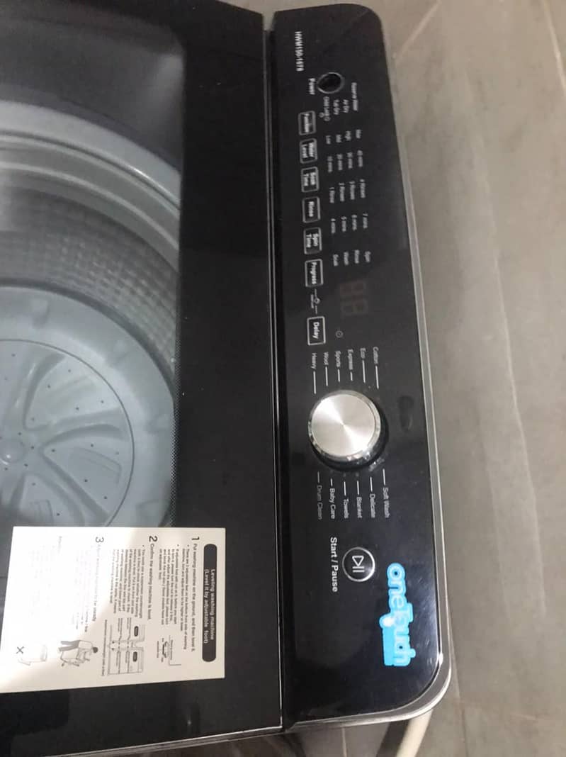 I am selling my haier automatic machine capacity is 16kg 0