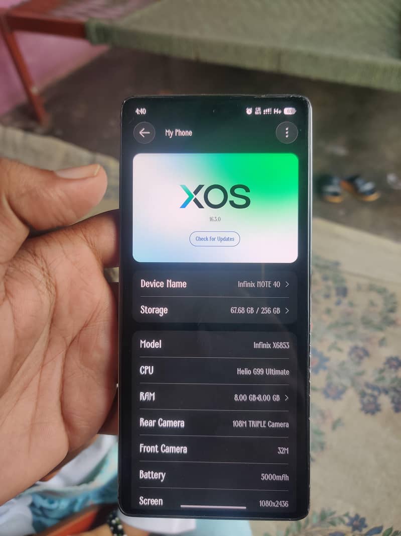 Infinix Note 40 4