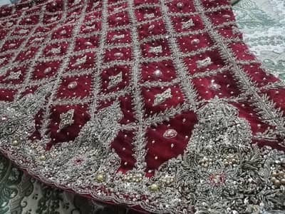 Handmade bridal maxi