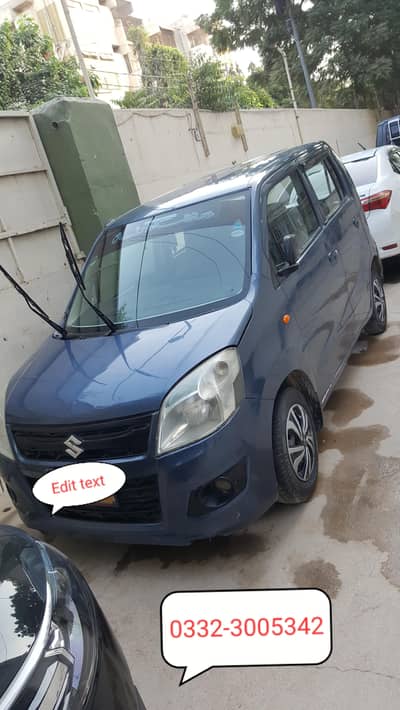 Suzuki Wagon R 2014 home used car urjent sell