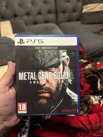Metal gear solid snake eater ps5 game
