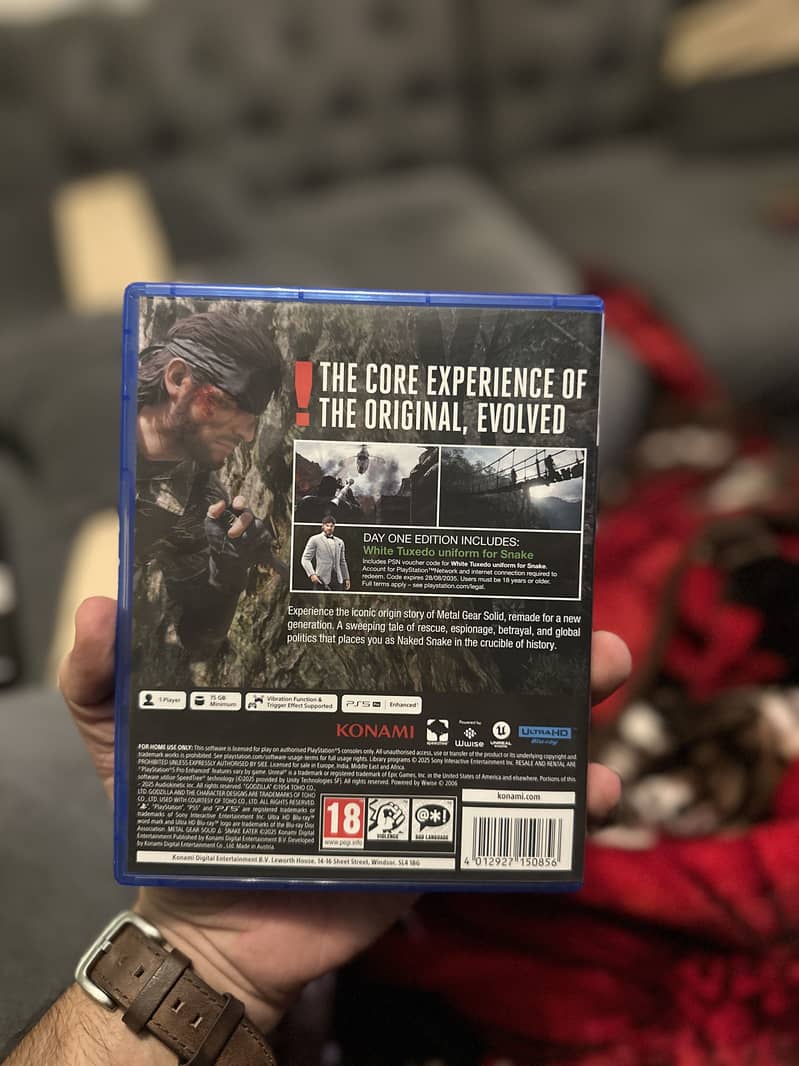 Metal gear solid snake eater ps5 game 2