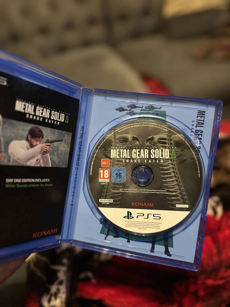 Metal gear solid snake eater ps5 game 3