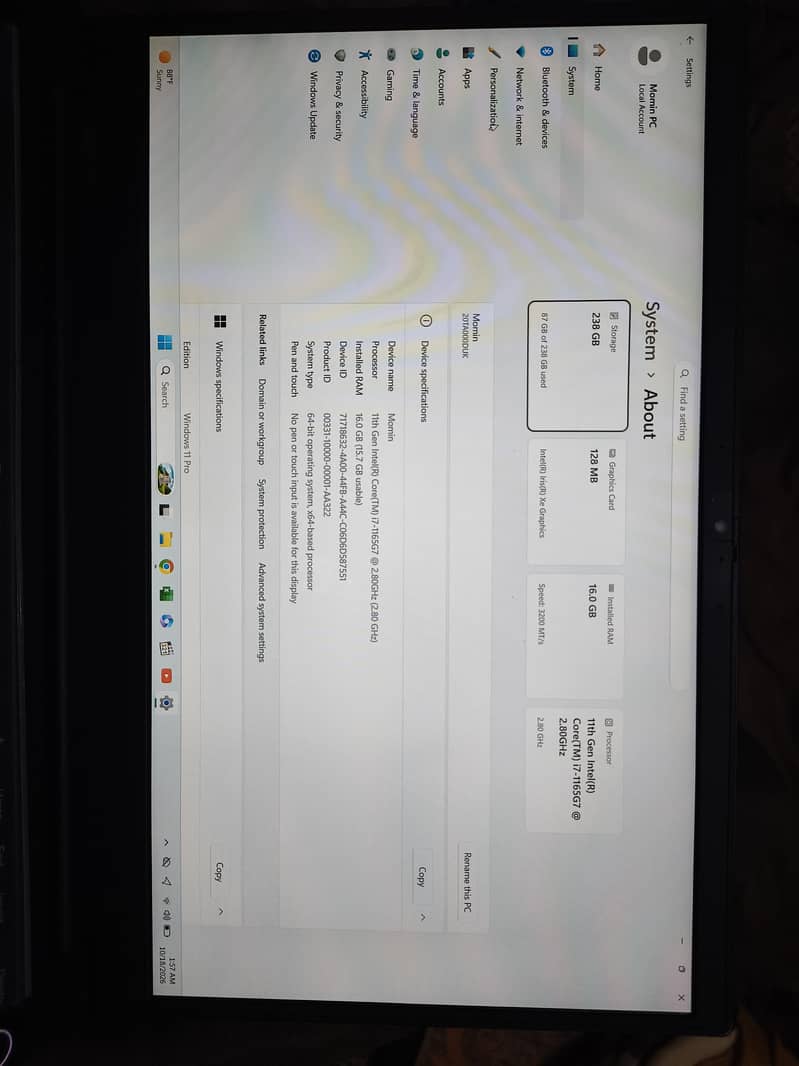 Thinkpad E14 Gen2 i7 11th 4