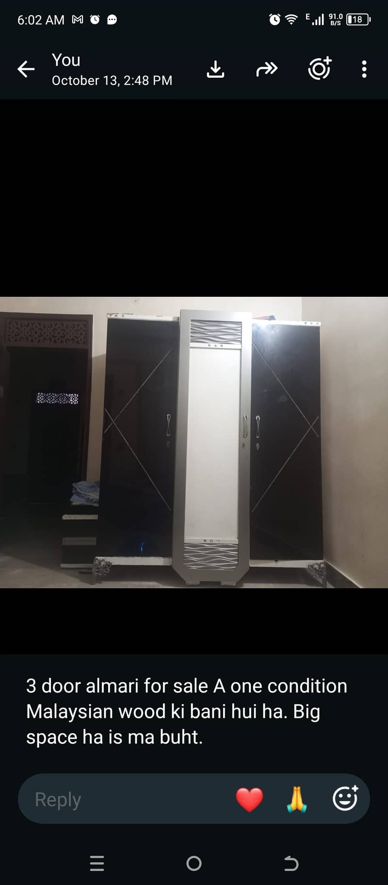 Wardrobe for sell 1