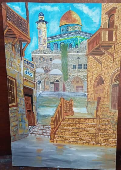 Beautiful hand made oil/acrylic painting