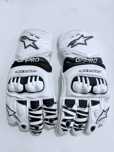 motorbike leather gloves
