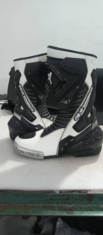 motorbike leather boots
