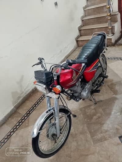 Honda CG 125 2011 Model – Red – For Sale
