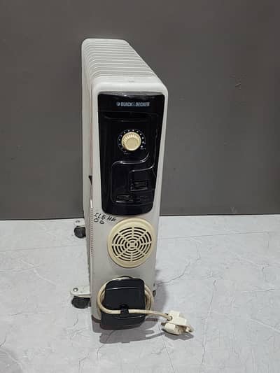 Electric oil filled heater
