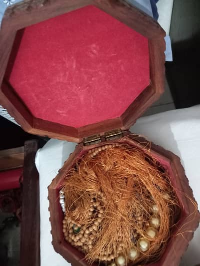 Antique wooden jewelry boxes
