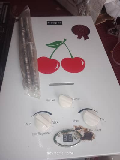 Grapes A Cherry gas heater water(gyser)