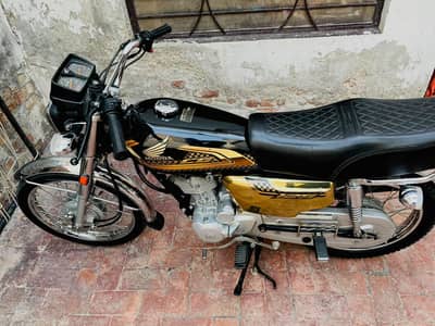 CG Honda 125 special golden edition