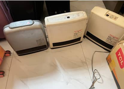 Electric. Gas dual heaters