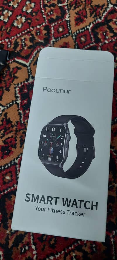 poounur Smart watch fitness tracker