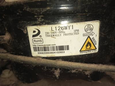 Haier fridge tottaly genion compressor waranty available ha