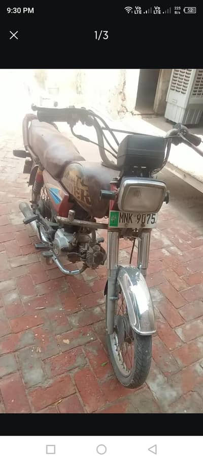 new Asia motorcycle 19 model