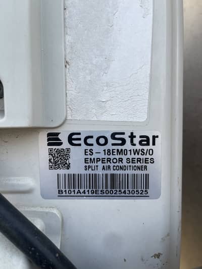 Eco star 1.5 ton AC with auto control ampir sensir