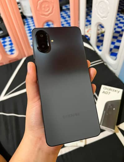 Samsung a07 with complete box
