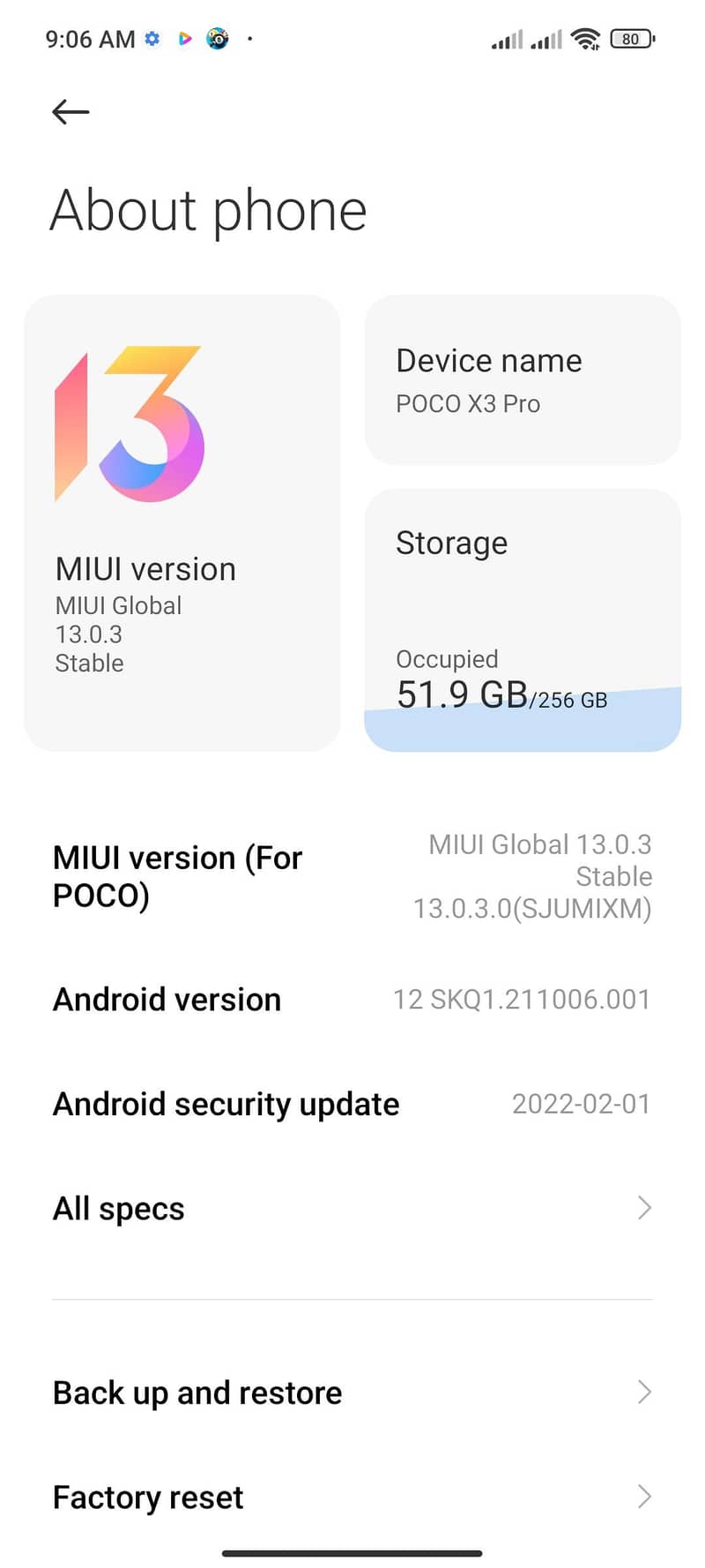 Xiaomi Poco X3 Pro 7
