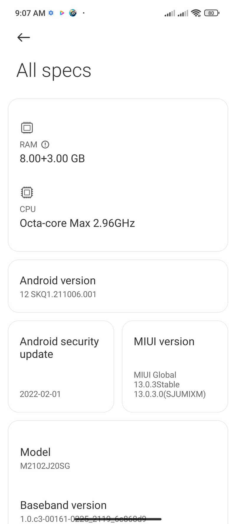 Xiaomi Poco X3 Pro 8