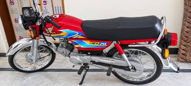 Honda CD 70 2025 Model Applied for Brand New Condition