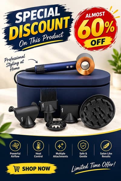 Dyson Supersonic Imported Stock Available!