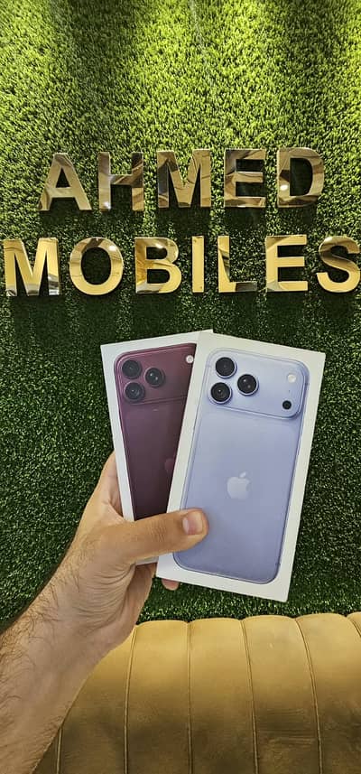 iPhone 18 Pro Max 256GB Box Pack | Physical + eSIM | 365,000