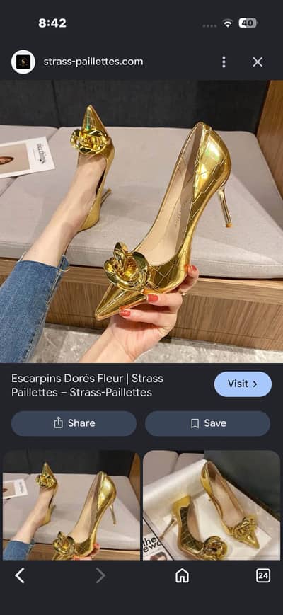 Imported heels