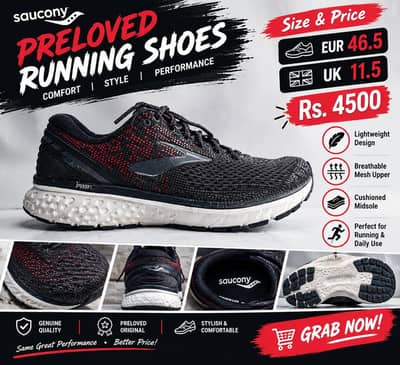 Saucony Branded Preloved Shoes