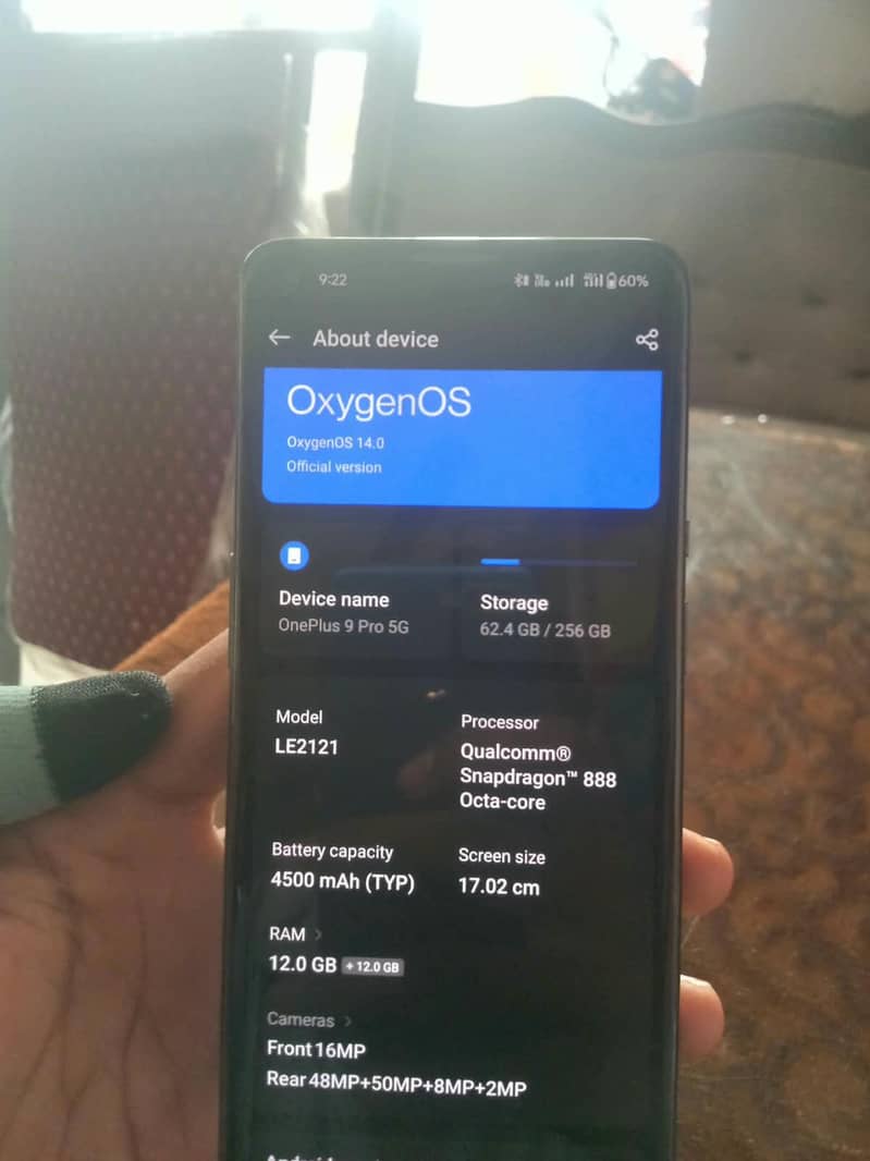One Plus 9 Pro 9