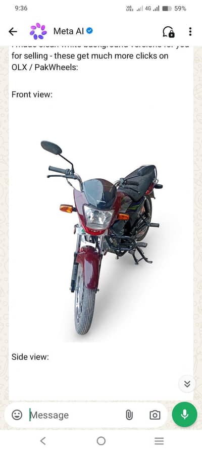 Honda Pider 100v