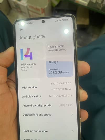 Xiaomi Redmi K40 Gaming