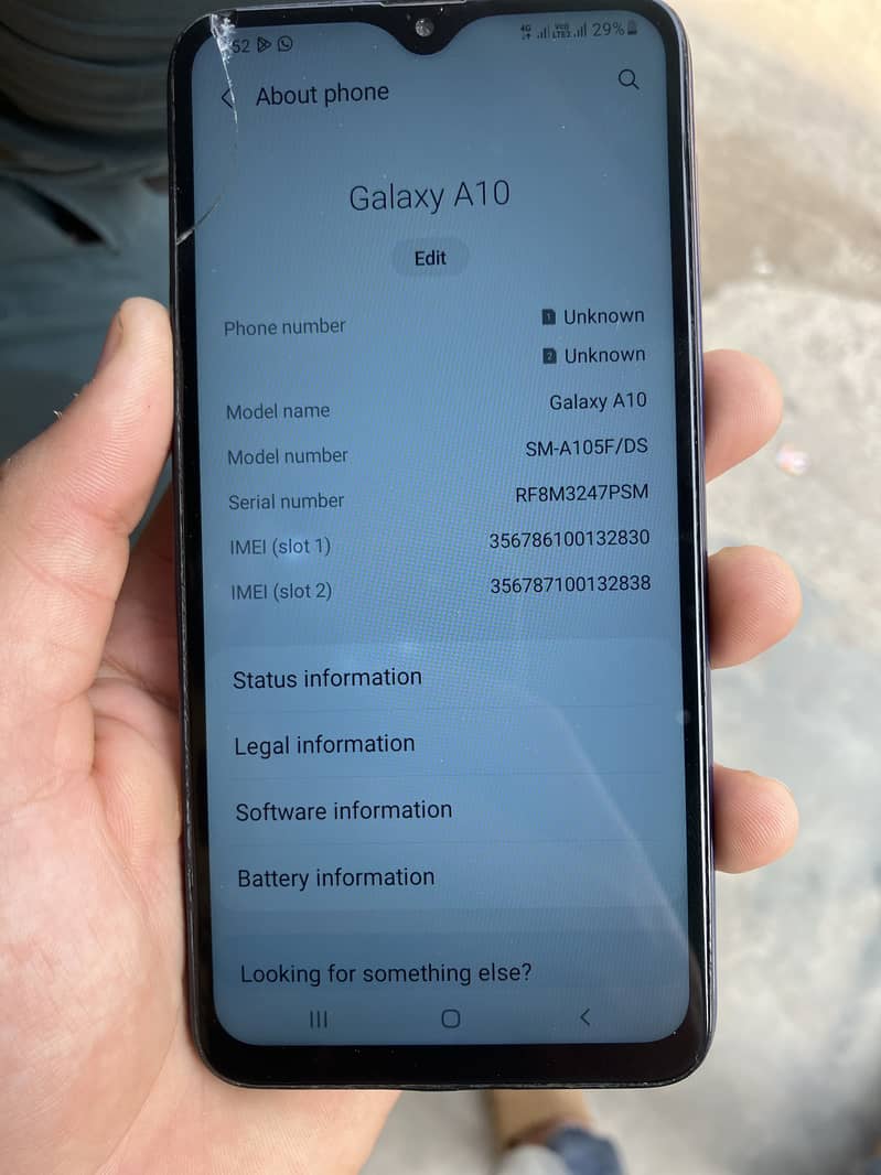Samsung Mobile A10 8