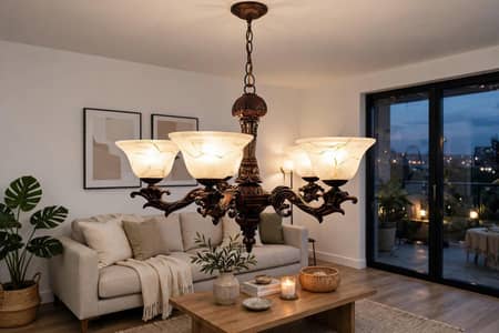 Pendent Lamp Brown Color 5L