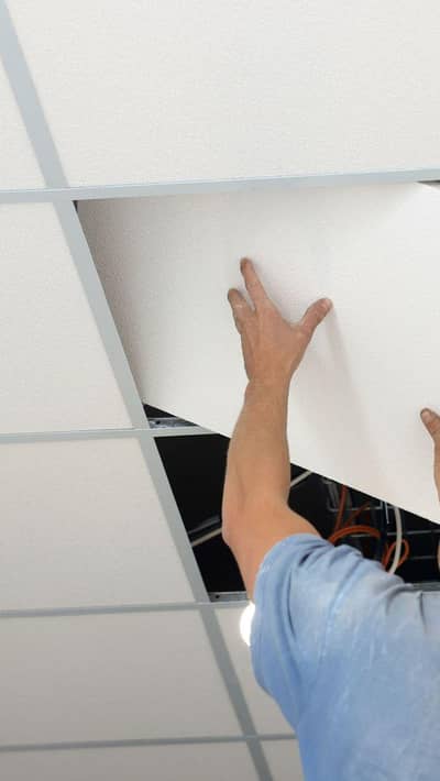False Ceiling 2×2 | Gypsum And PVC|