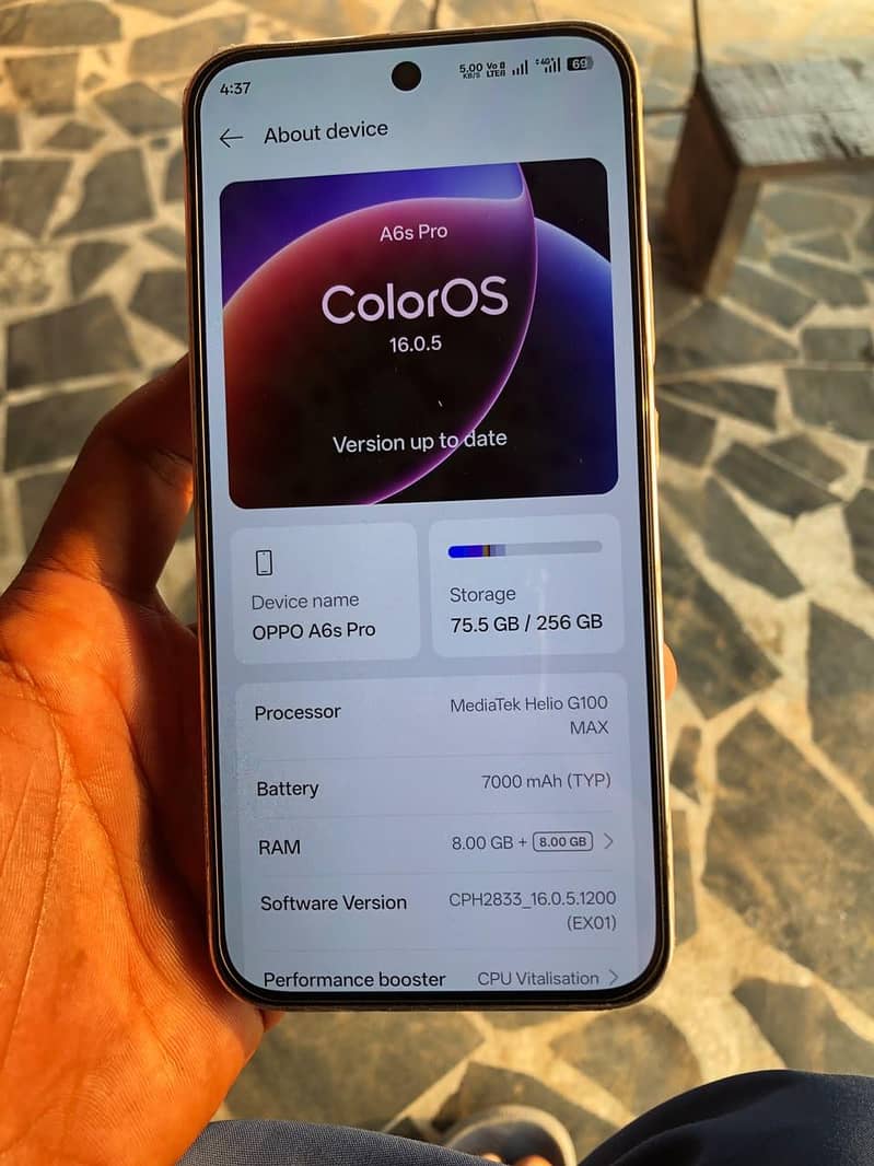 OPPO A6S pro 0