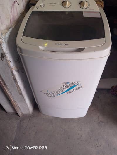 Kenwood single tub washer with extra large tub in best condition