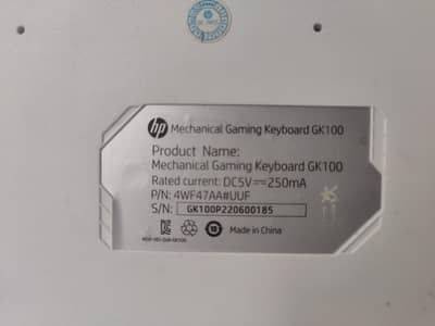 Gaming keyboard