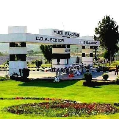 1 Kanal Corner Residential Plot Available For Sale In B-17 (MPCHS) Of Block E Islamabad Pakistan