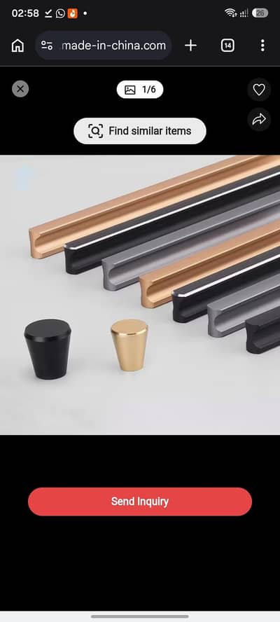 modern handles for kitchen Cabinet. sleek minimal Hardware design