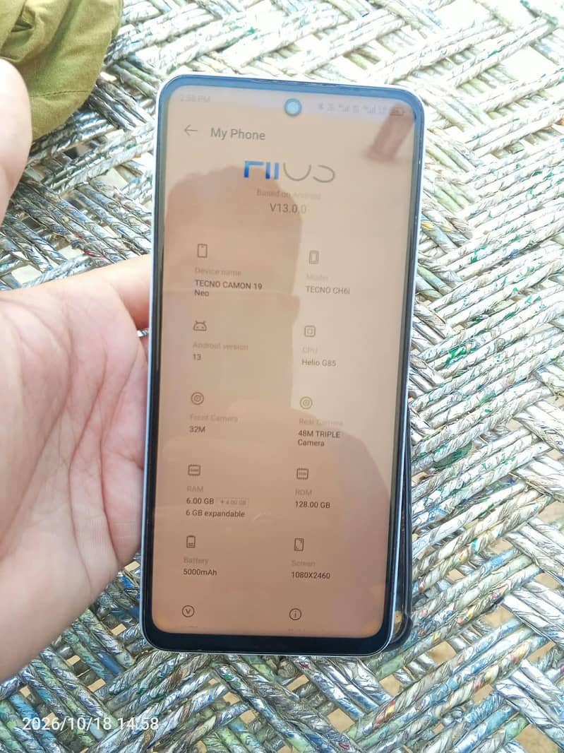 Tecno CAMON 19 Neo 0
