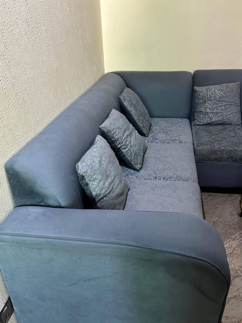 L Shape Sofa with Center table. 2