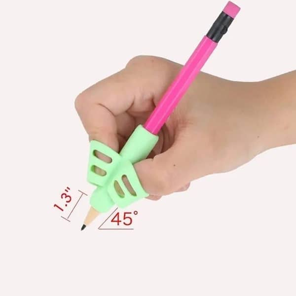 T  Writing Aid Grip Writing Posture - Correction Writing Posture Trainer Rubber Pencil Holder