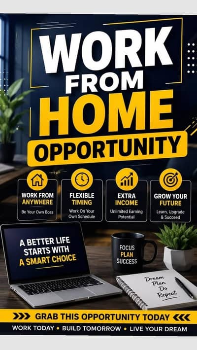 Online Work Available. .