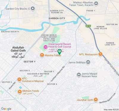 Property Title (Zameen. com) 80 Sq. Yd Park Facing West Open Residential Plot for Sale in Gulshan-e-Maymar, Sector Q