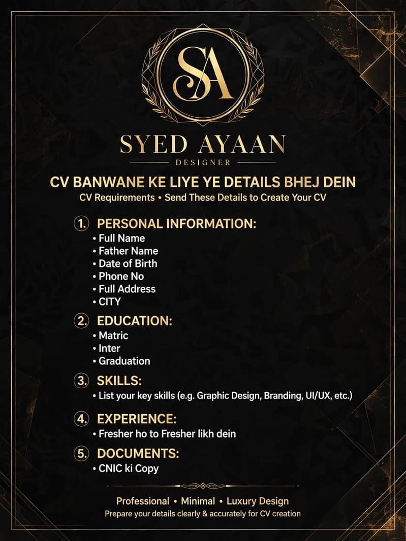 CV DESIGNER 0