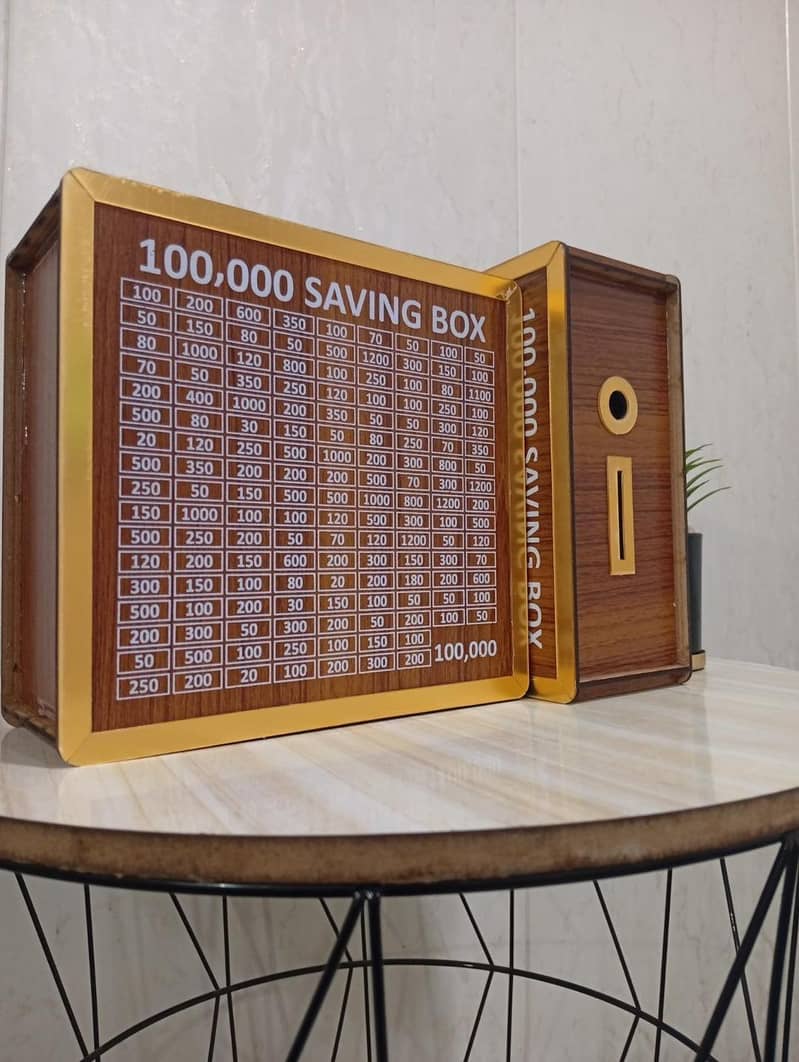 100,000 saving box 1